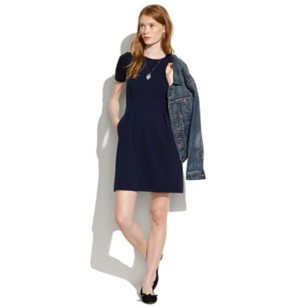 Madewell Dress Gallerist Ponte Colorblock Career 4